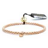18KT Rose Gold Chimento Heart Charm Bracelet