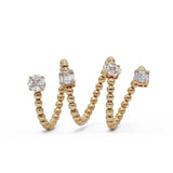 18kt Rose Gold Diamond Wrap Ring