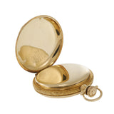 Antique Circa 1911 Waltham 14KT Yellow Gold Hunter Case Pocket Watch