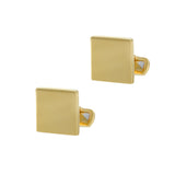 Louis Martin 18KT Gold Vermeil Square Cufflinks