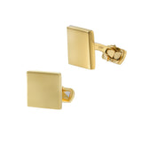 Louis Martin 18KT Gold Vermeil Square Cufflinks