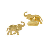 Louis Martin Vermeil Elephant  Cufflinks