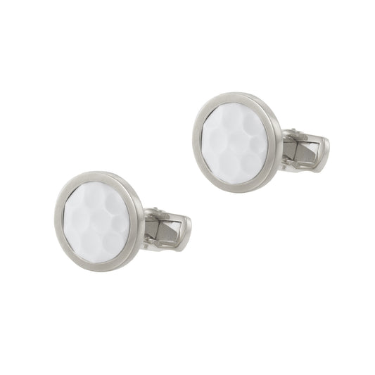 Louis Martin Sterling Silver Golf Ball Cufflinks