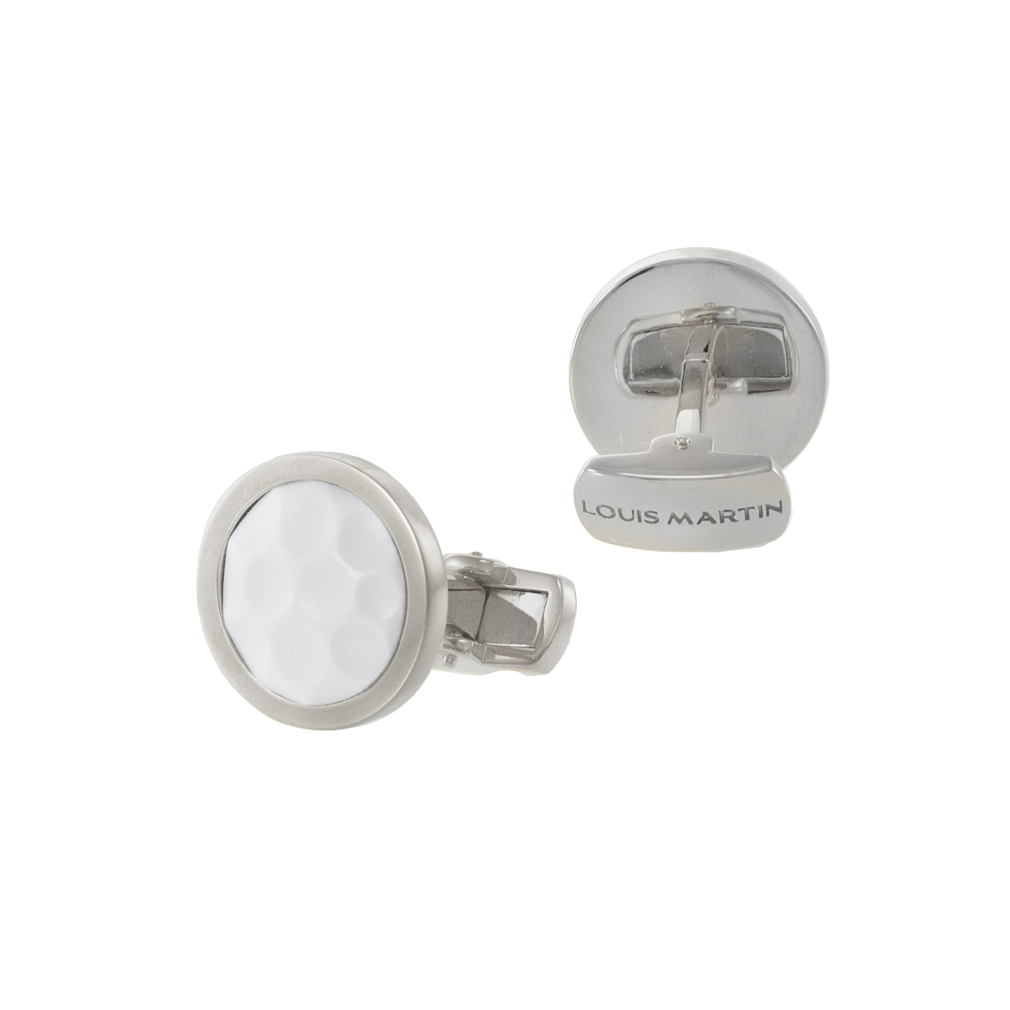 Louis Martin Sterling Silver Golf Ball Cufflinks