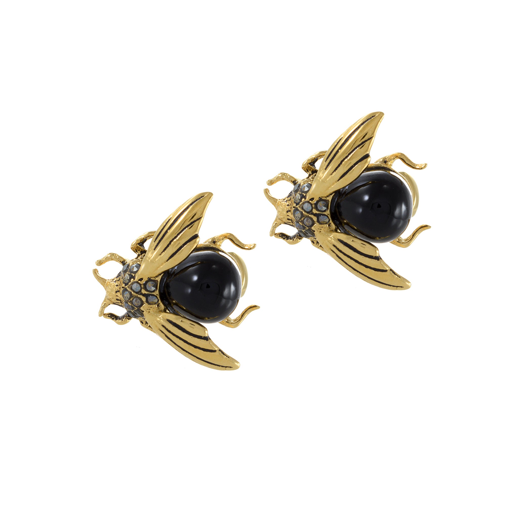 Louis Martin Bee Vermeil Cufflinks