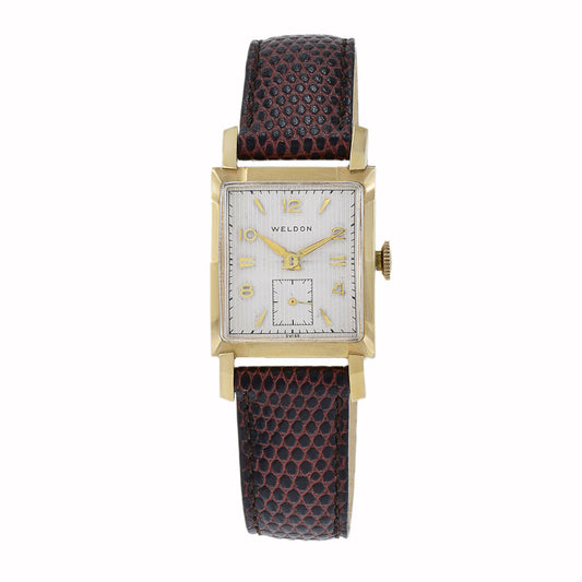 Vintage 1950's Weldon 14KT Yellow Gold Watch