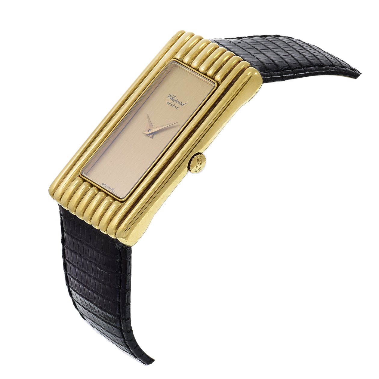 Vintage 1970 s Chopard 79904 5058 18KT Yellow Gold watch Louis