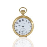 Vintage 1905 Elgin 14KT Yellow Gold Pocket Watch