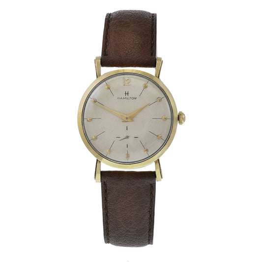 Vintage 1950'S Hamilton 14KT Yellow Gold Watch