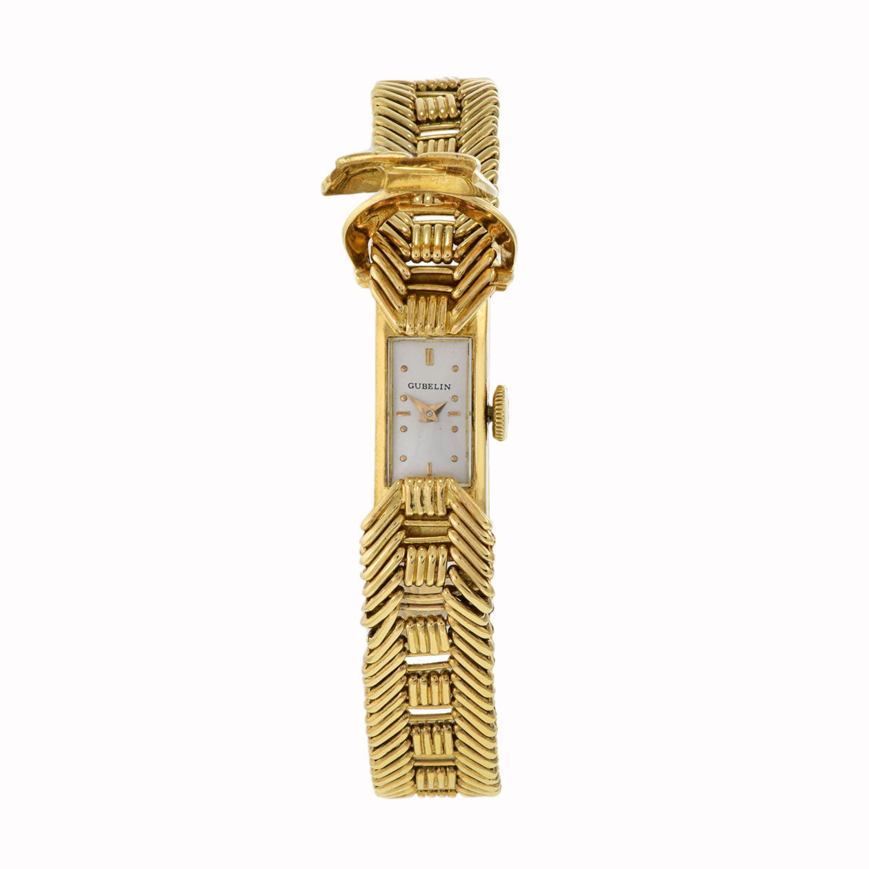 Gubelin 1960's Ladies 18KT Yellow Gold Cocktail Watch