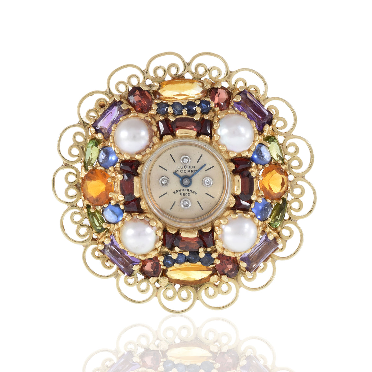 Lucien Piccard watch with Crystals Lucien Piccard Crystal Watches for Women | Mercari main image 3
