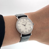 Vintage 1960's Hamilton 14KT White Gold Diamond Watch