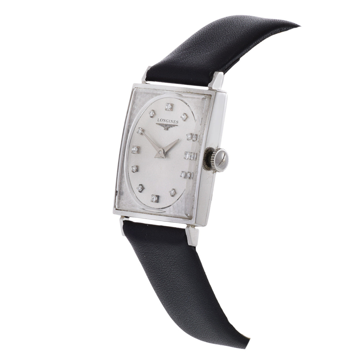 Vintage 1960's Longines 14KT White Gold Watch