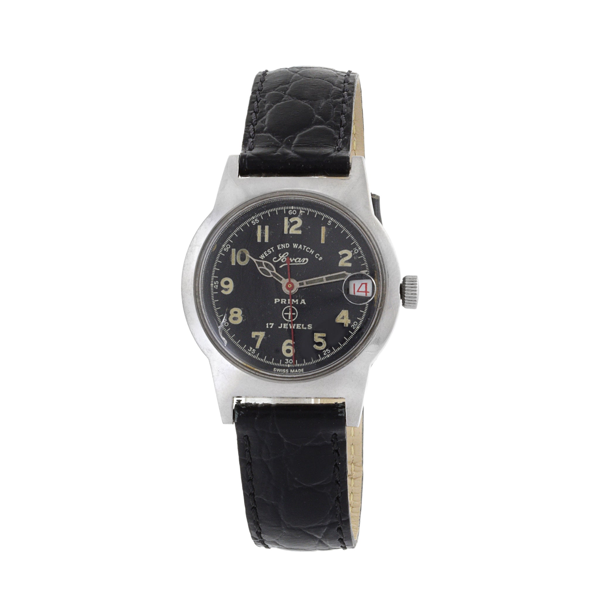 West End Watch Co. – Sowar Prima – 1960s – Vintage Men's – Military  wristwatch - Catawiki