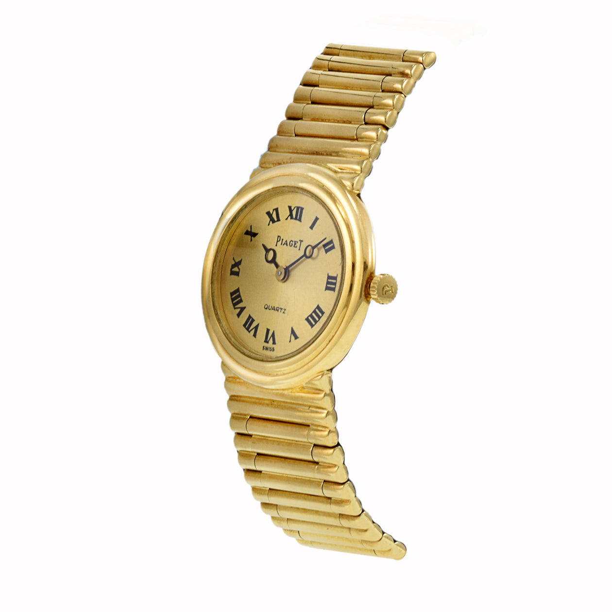 Vintage 1980's Piaget 18Kt Yellow Gold Watch