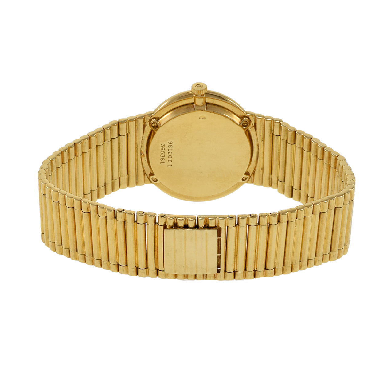 Vintage 1980's Piaget 18Kt Yellow Gold Watch