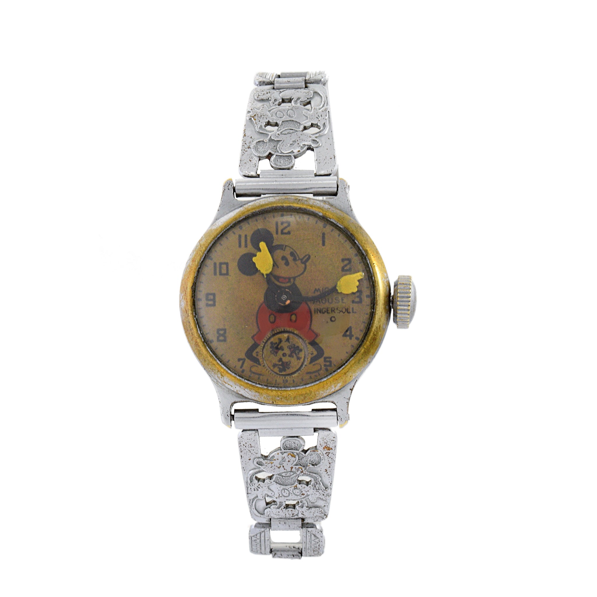 Ingersoll Mickey Mouse Watch Ingersoll Orologio Extremely Rare