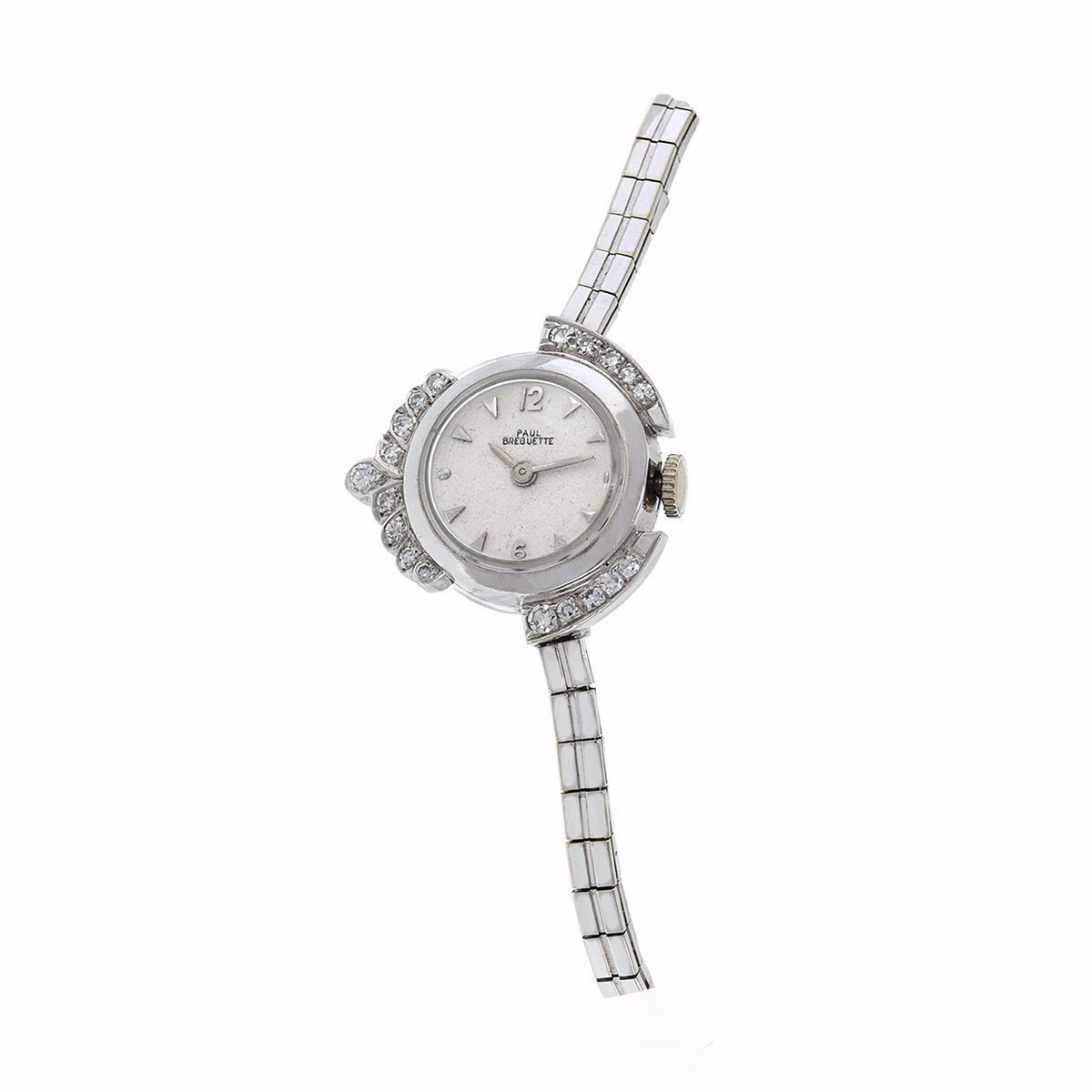 vintage Paul Breguette ladies\' watch Vintage Ladies Paul Breguette 14K Gold & Diamond Cocktail  main image 2