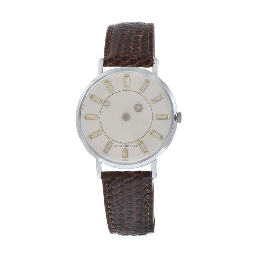 Vintage 1950's Louvic Mystery Dial Watch