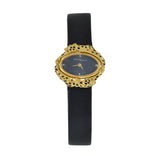 Vintage 1970's Carrera y Carerra Leopard Diamond 18KT Gold Watch