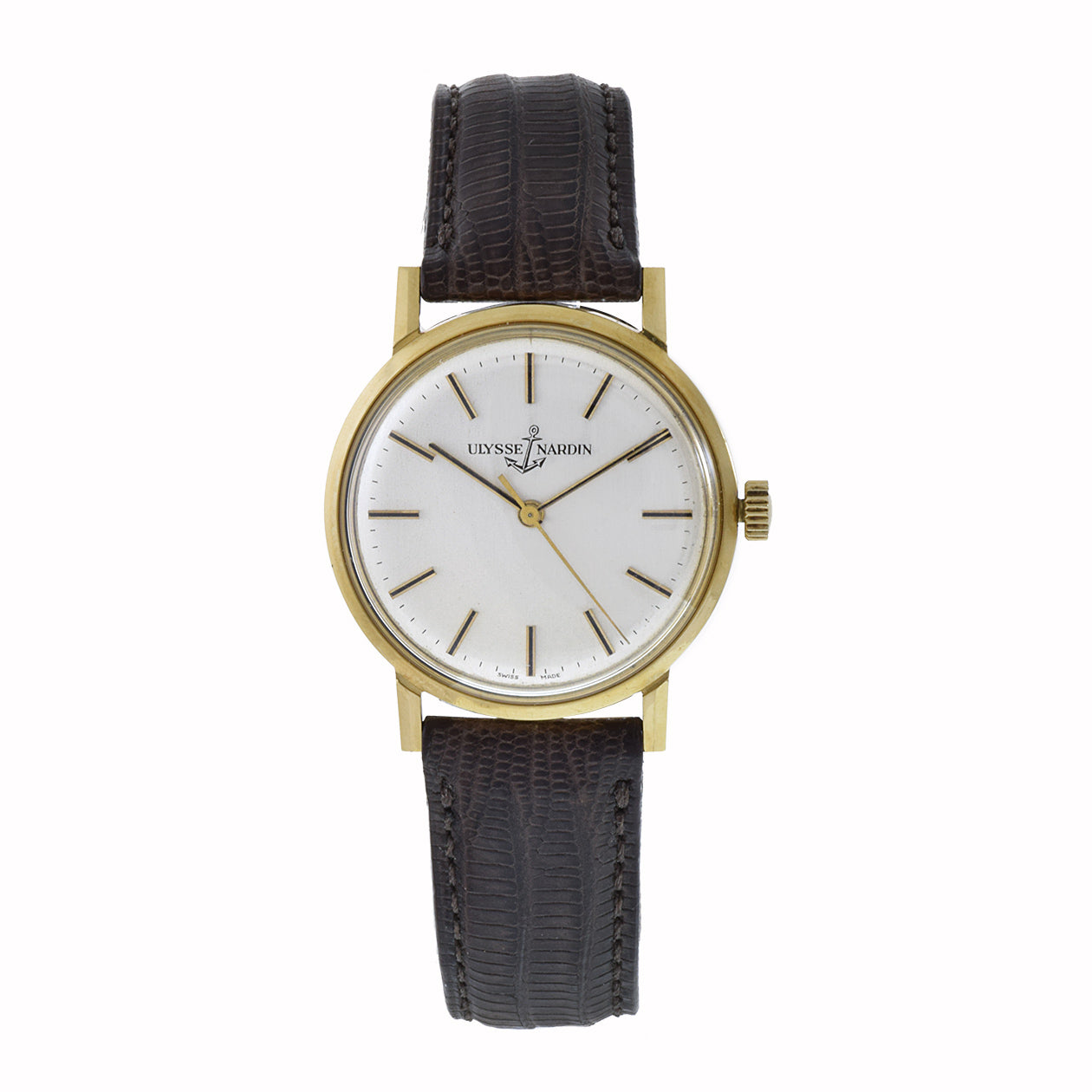Vintage 1960's Ulysse Nardin 18KT Yellow Gold Watch – Louis Martin
