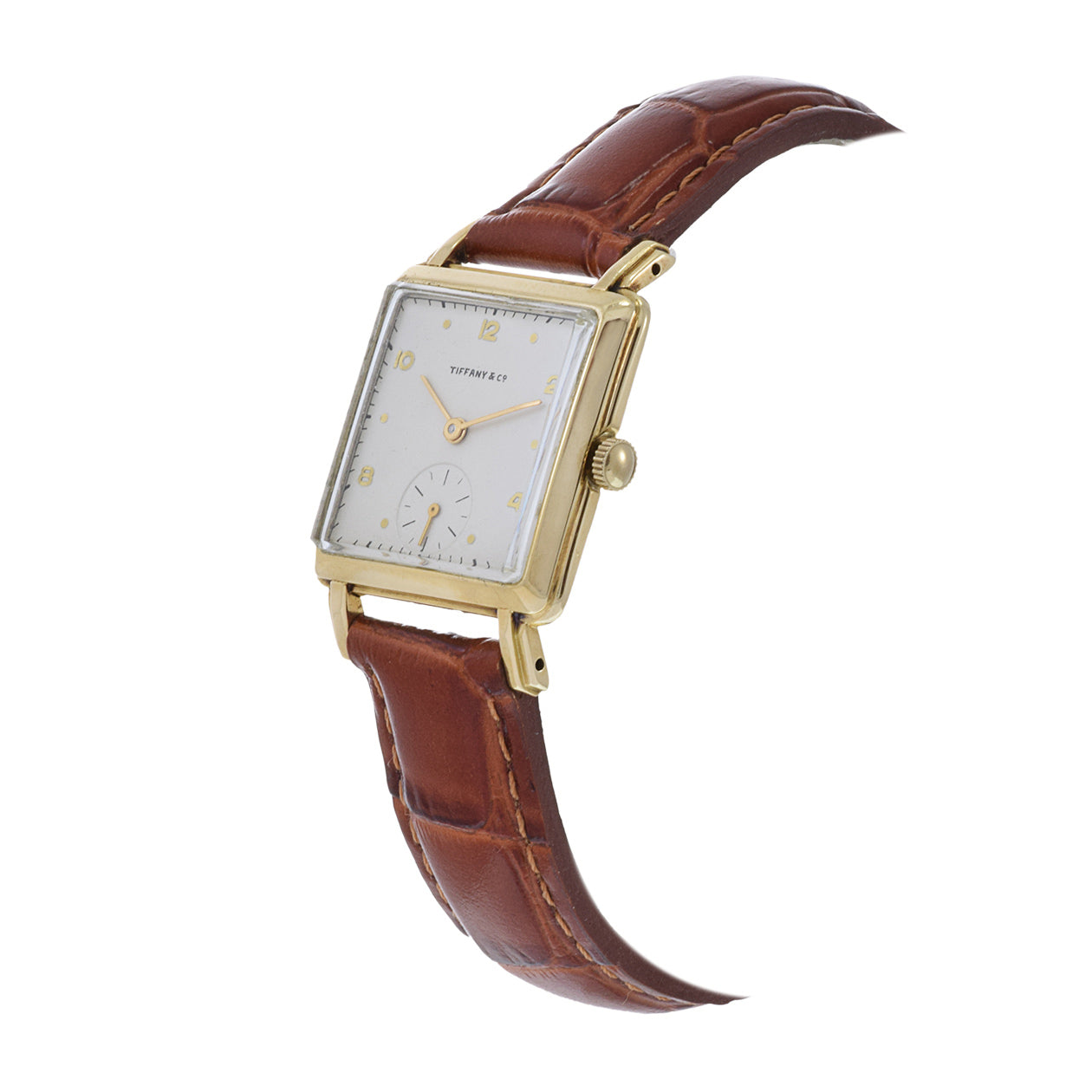 Vintage 1950's Tiffany & Co. 14KT Yellow Gold Watch