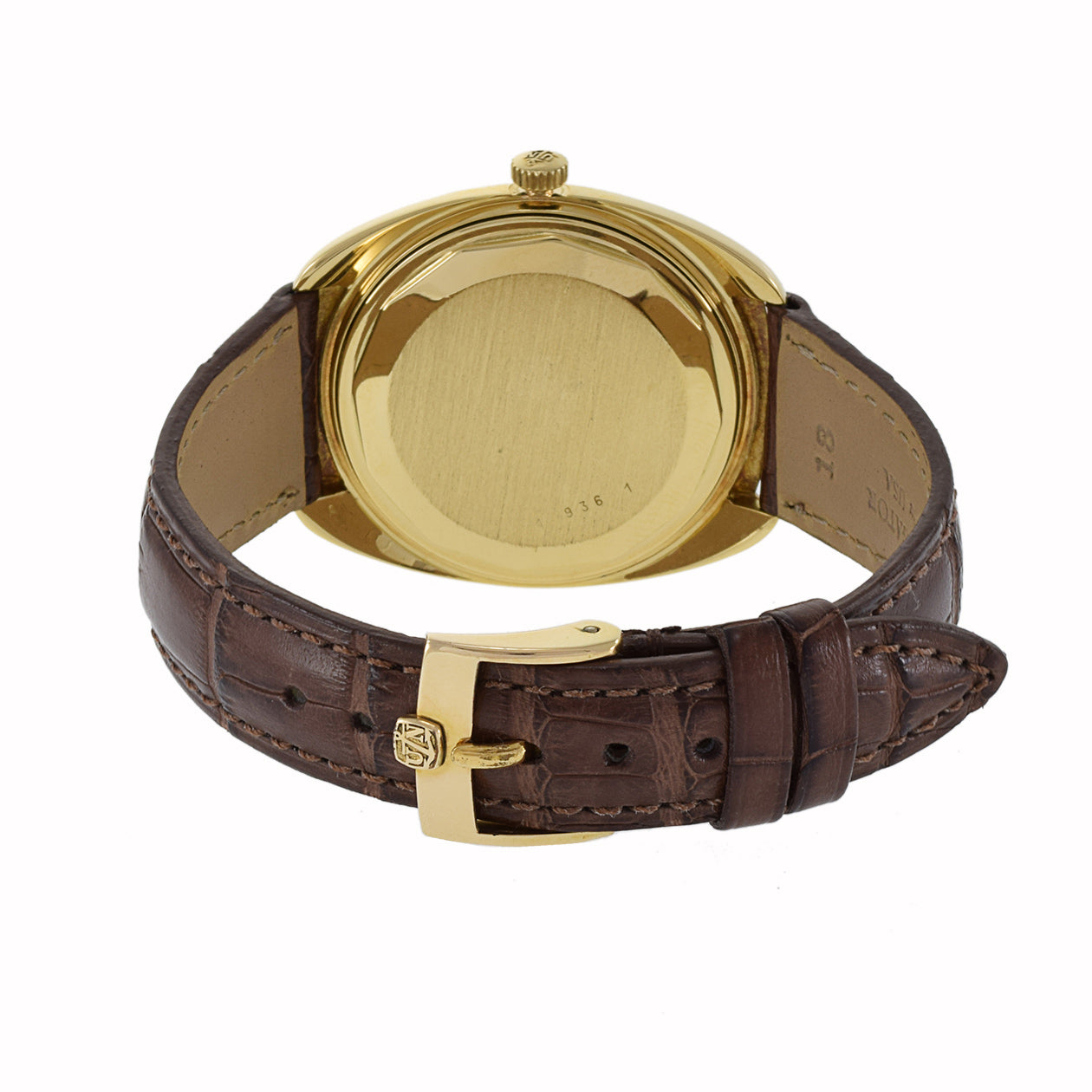 Vintage Ulysse Nardin 18KT Yellow Gold Automatic Chronometer Watch