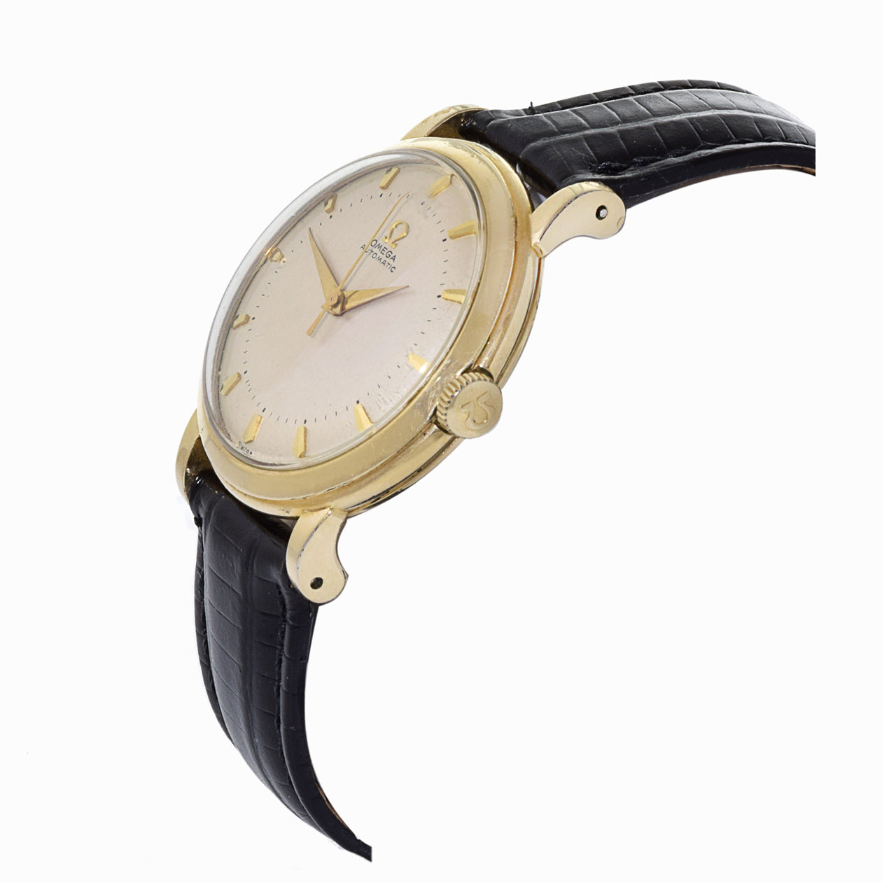 Vintage 1950 s Omega Automatic Watch Louis Martin Jewelers vintage-1950-s-omega-automatic-watch-louis-martin-jewelers