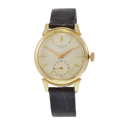 Vintage 1953 Patek Patek Philippe Calatrava 1491 18KT Yellow Gold watch