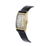 Vintage 1940's Patek Philippe Black Starr & Frost Watch 18KT Yellow Gold Watch