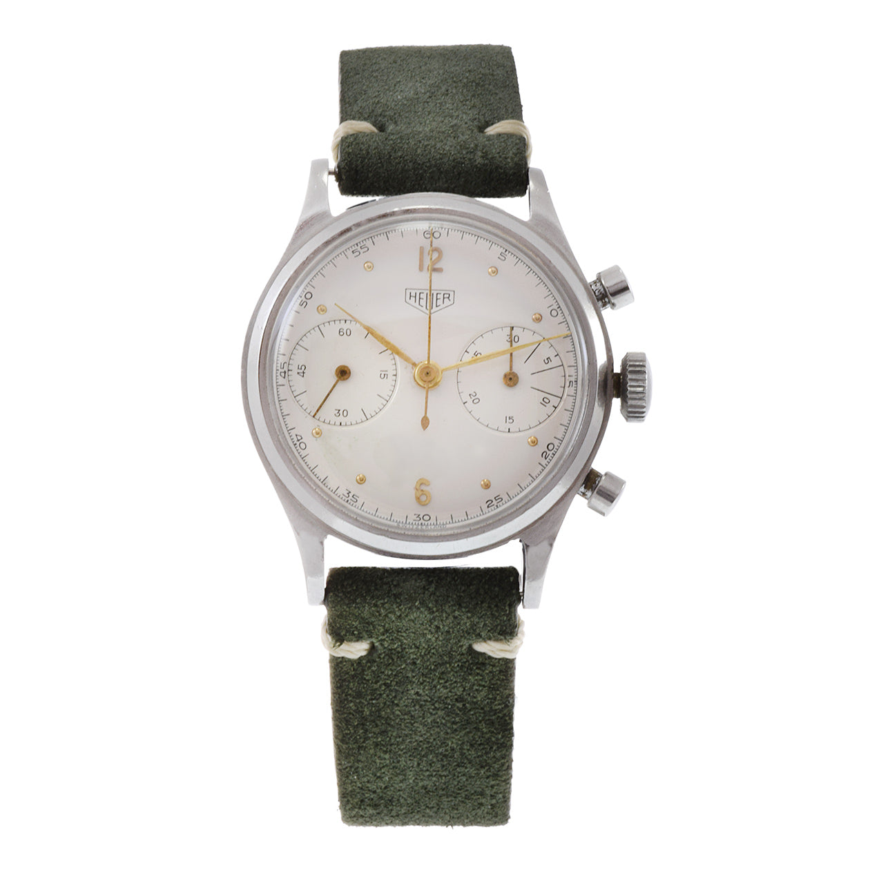 Vintage 1950's Heuer Chronograph watch