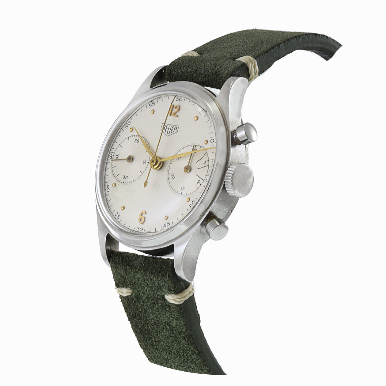 Vintage 1950's Heuer Chronograph watch