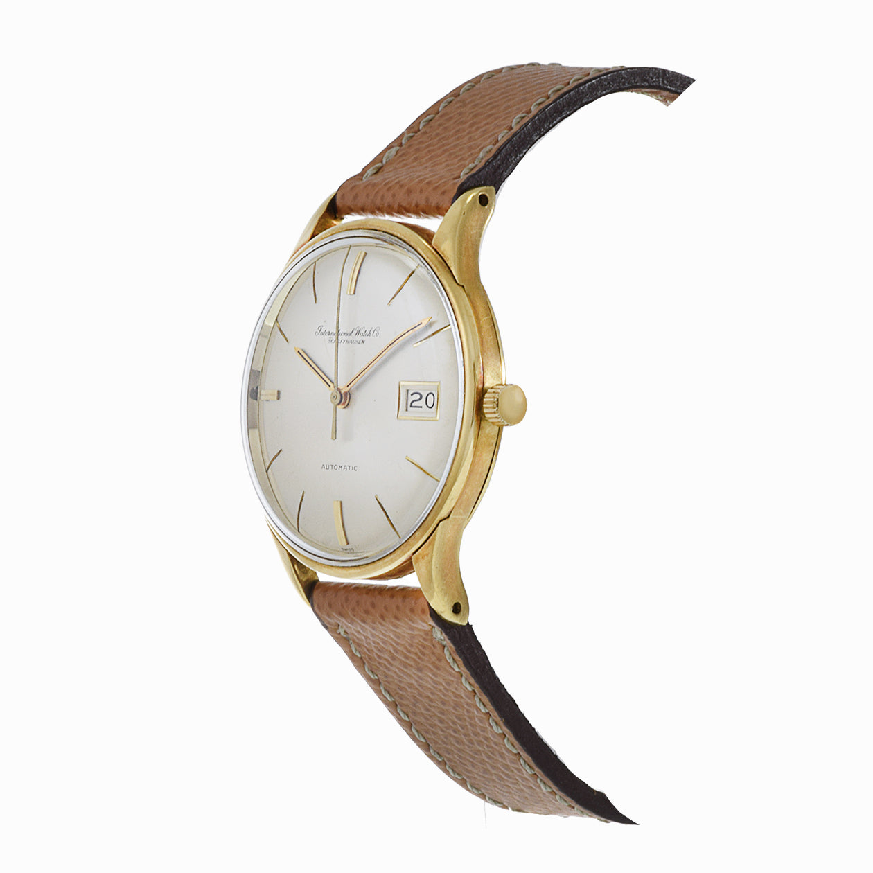 Vintage 1960's IWC 18KT Yellow Gold Automatic watch