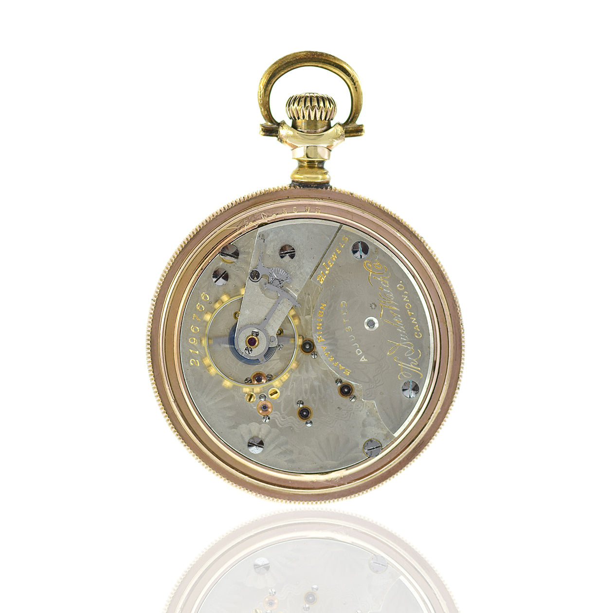 Antique 1920's Hampden Watch Co. Pocket Watch