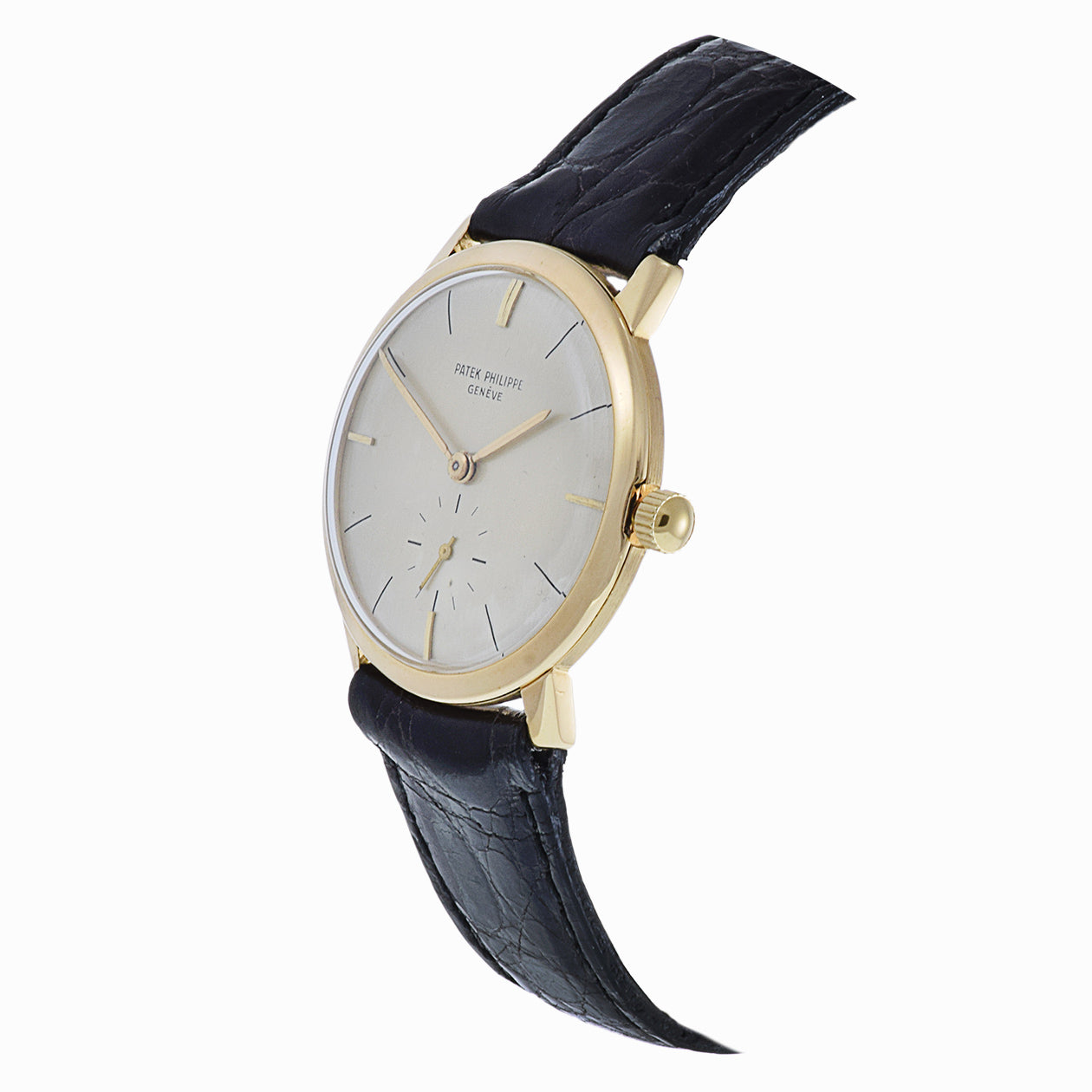 Vintage 1965 Patek Philippe Calatrava 2596 18KT Yellow Gold