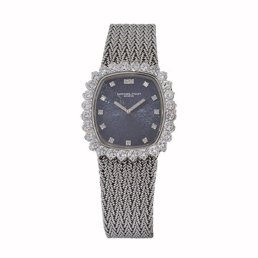 Vintage 1970's Audemars Piguet 18KT White Gold And Diamonds watch