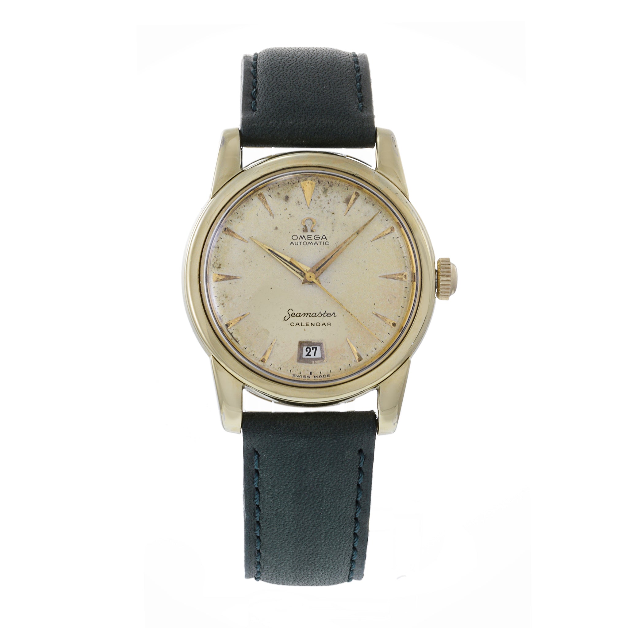 Omega seamaster calendar vintage best sale