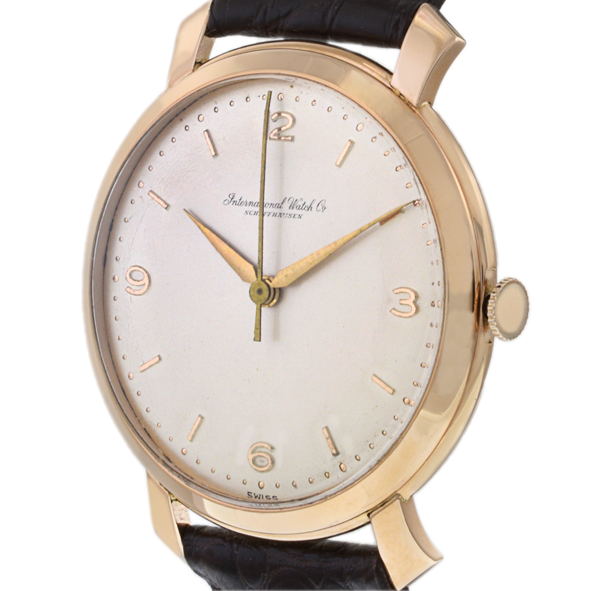 IWC Calatrava 18K Rose Gold Jumbo 36mm