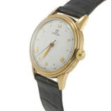 Vintage Circa 1943 Omega 14KT Yellow Gold Dress Watch – Manual Wind