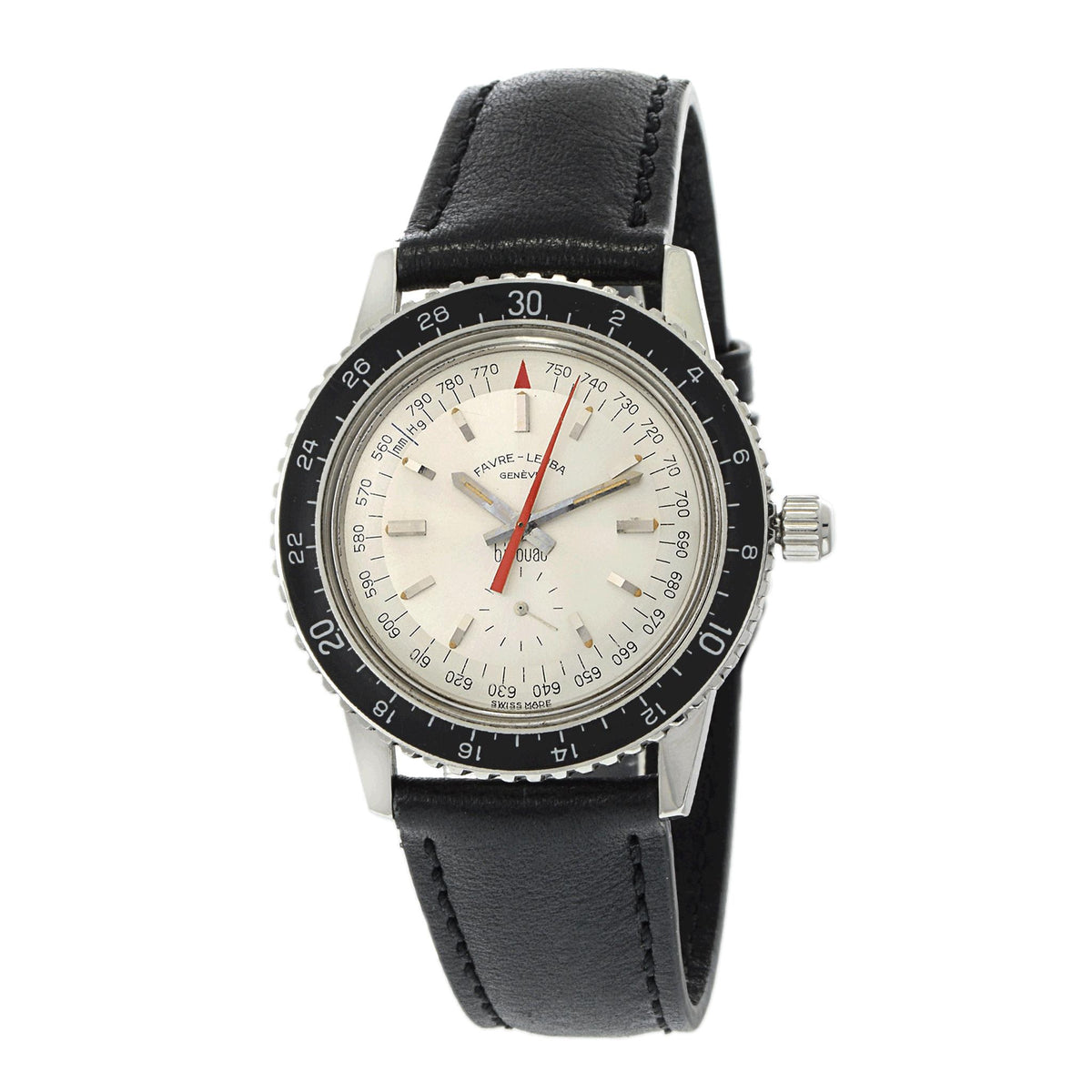 Favre-Leuba Bivouac Reference 53213 Altimeter Barometer – Louis 