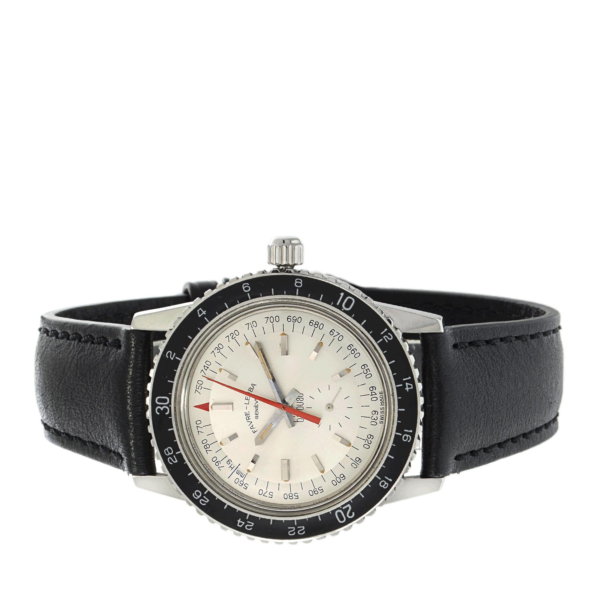 Favre-Leuba Bivouac Reference 53213 Altimeter Barometer