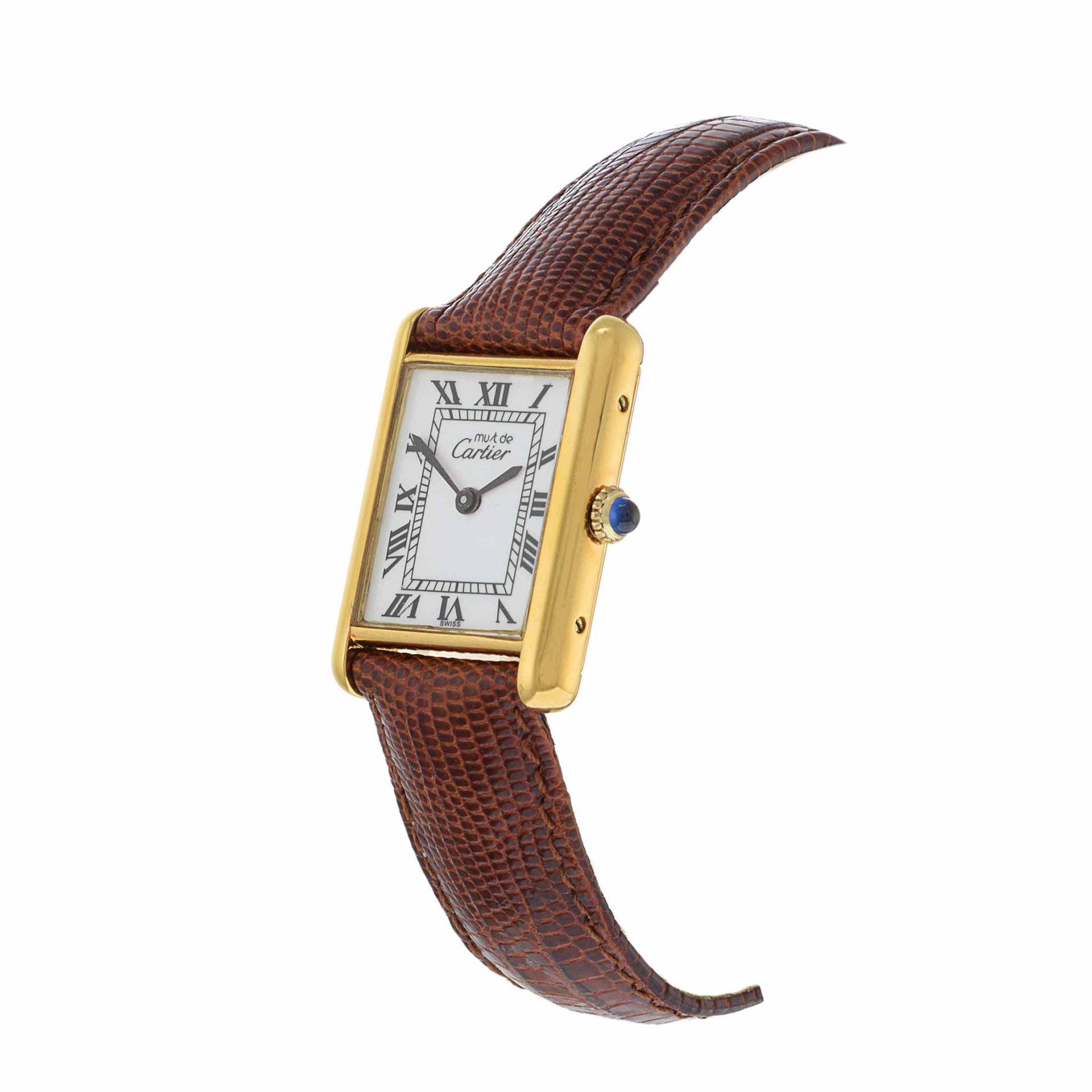 Cartier Must De Cartier Tank Vermeil Manual Wind