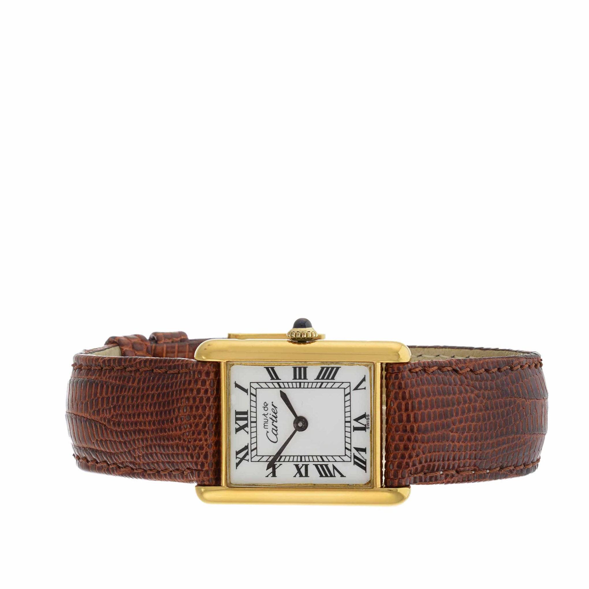 Cartier Must De Cartier Tank Vermeil Manual Wind