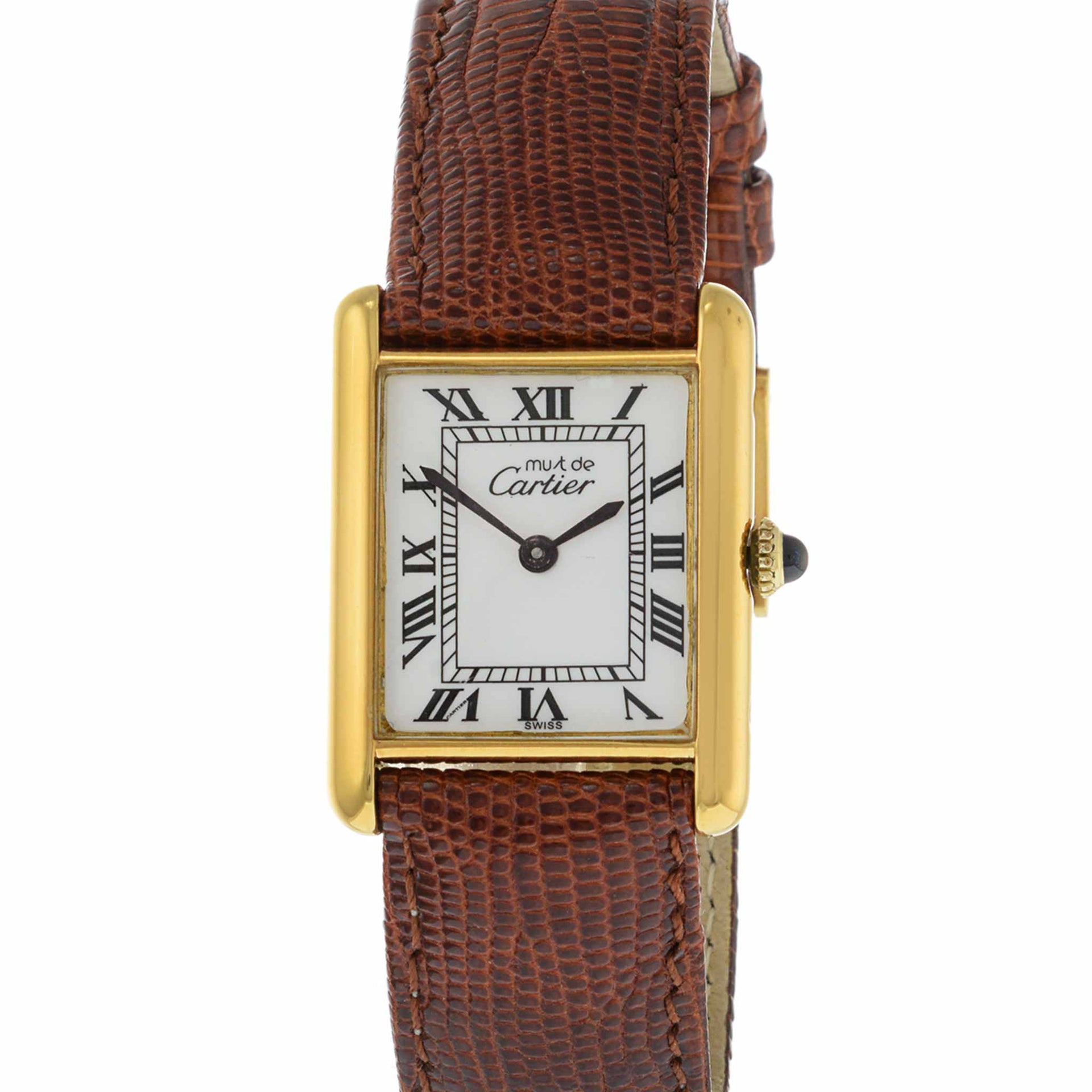 Cartier Must De Cartier Tank Vermeil Manual Wind