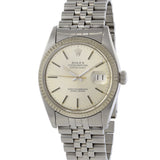 Rolex Datejust Reference 16014 18K White Gold and Stainless Steel