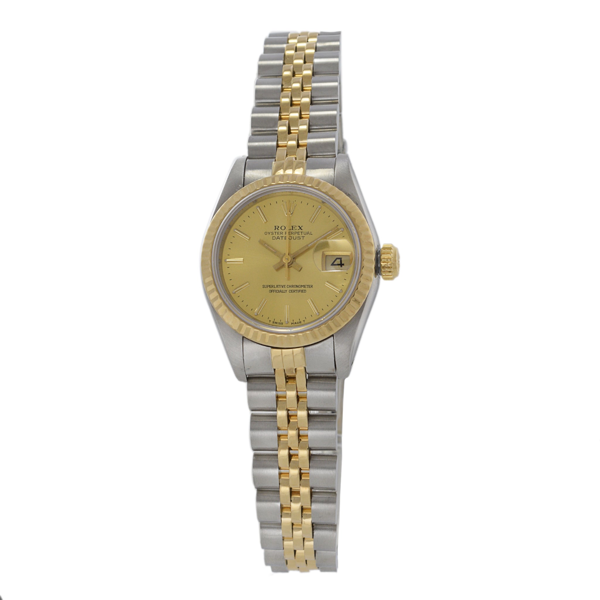 Rolex Lady Datejust Reference 69173 26mm Stainless Steel and 18K Yellow Gold 1986 Manufacture