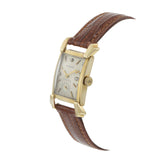 Vintage 1940s Gruen 14K Yellow Gold Tank Style Watch