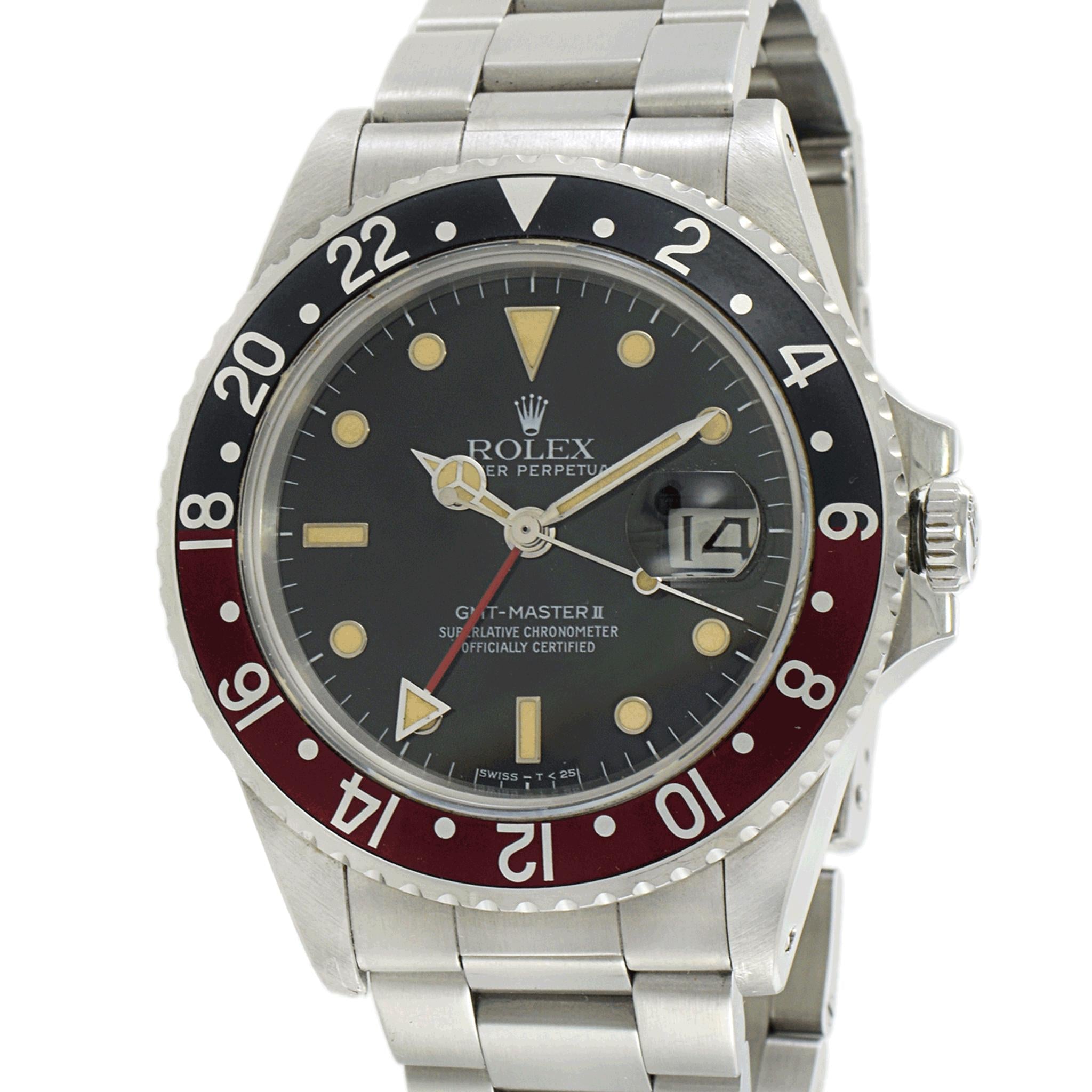 Vintage 1983 Rolex GMT-Master II “Fat Lady” Ref. 16760