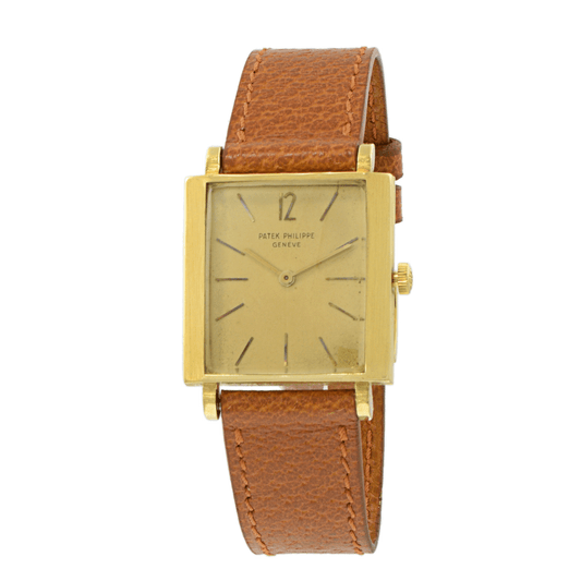 Vintage 1960s Patek Philippe Genève 3405 Square Watch