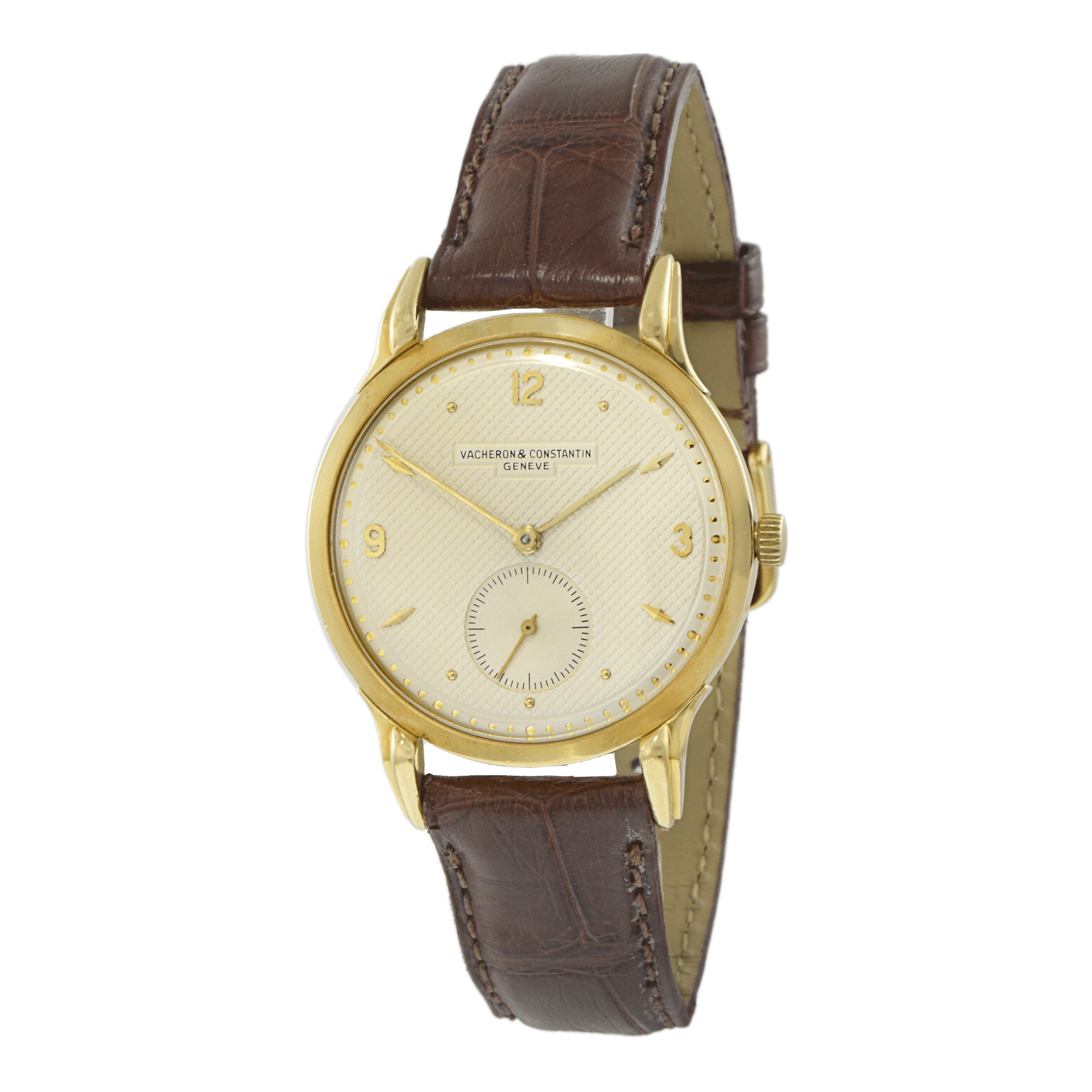 Vintage Late 1940s Vacheron & Constantin Honey Comb Dial